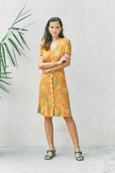 Secretary Dress (Marigold)